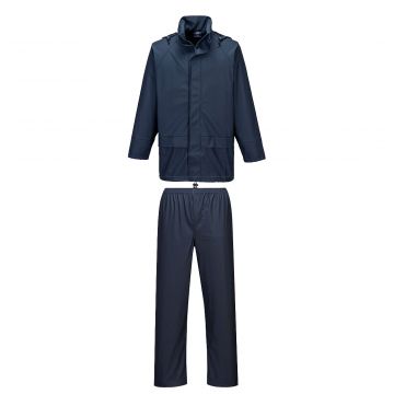 Portwest Sealtex Essential  2 Piece Rainsuit - Navy - XXL