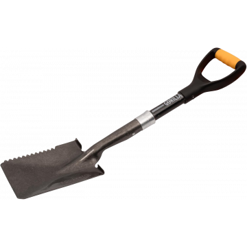 RoughNeck Gorilla Sharp Edge Micro Square Shovel 