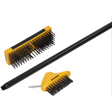 Roughneck Patio & Decking Brush Set 3 Piece