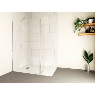 Verve Wetroom / Support Bar 900mm Bright Silver Verve Wetroom