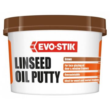 Evo-Stik Linseed Oil Vallance Multi-Purpose Putty Brown - 2kg