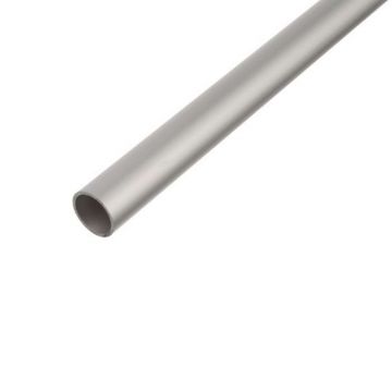 Round Profile Aluminium 10mm x 1/1m Silver Anodisd