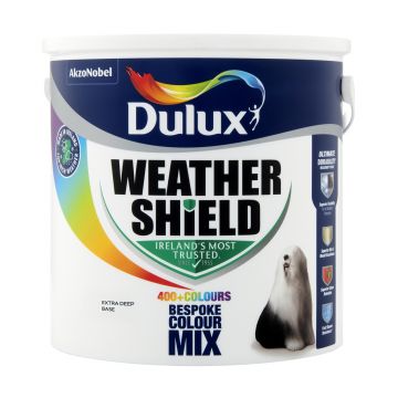Dulux Trade Weathershield Smooth Masonry Extra Deep Base 2.5l