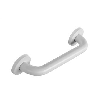 Croydex 300mm White Grab Bar (Stainless Steel)