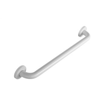 Croydex 600mm White Grab Bar (Stainless Steel)