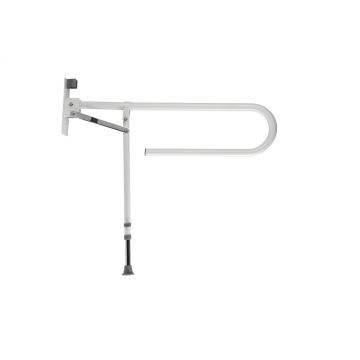 Cdx Wht Foldaway Hand Rail comes with Drop Down Leg S/S