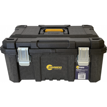 Chadwicks Heavy Duty Toolbox with Metal Latches  - 53cm (21 Inches) 