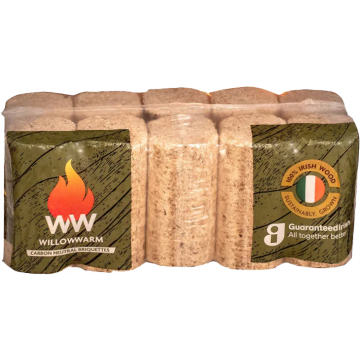 Willowwarm Wood Briquettes Buy 4 for 29.99 Promo 10 (Bale) 9kg Bale