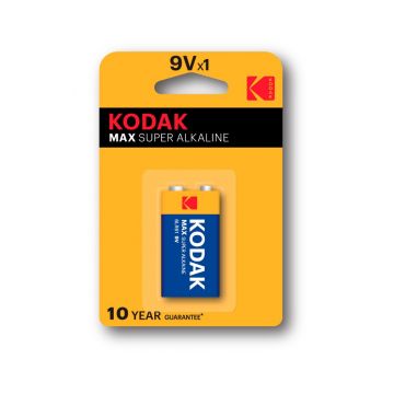 Kodak Alkaline Max 9v Battery