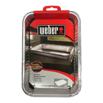 Weber Small Drip Pans 10pk