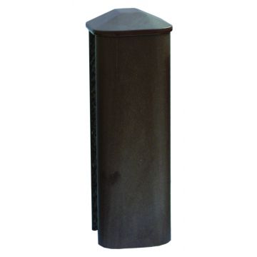 Eco Composite Post 8ft Walnut