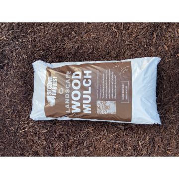Coolrain Second Harvest Wood Mulch Bag - Brown - 75 Litres when filled