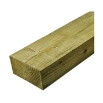 75 x 22 White Deal Rough - Treated