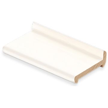 White Primed T-Rebate Door Strip 2.1m
