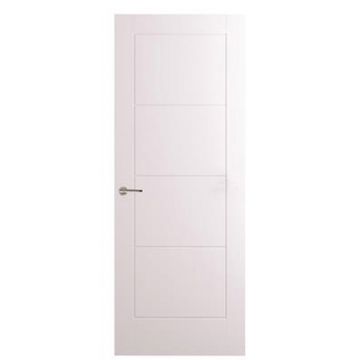 Indoors Alton Ladder Fire Door FD30 - White - 78 Inch x 24 Inch (1981mm x 610mm)