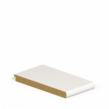 Primed MDF Windowboard - White -  25mm x 219mm x 3.66m (SAM52)