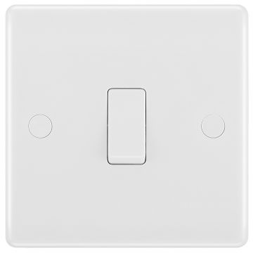 White Nexus Moulded Intermediate Switch, 20a 16a