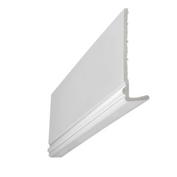 Eavemaster Ogee Fascia Board - White - 5000mm x 175mm  White 