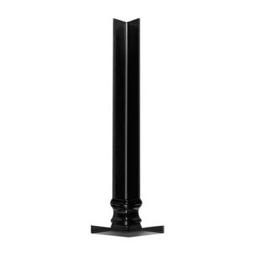 300mm Og Fascia Int Angle Eoa1 Black Eavemaster