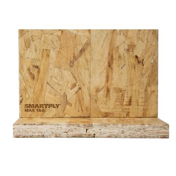 OSB Board Tongue & Groove - 2440mm X 590mm X 22mm (8Ft X 2Ft approx)