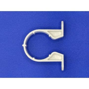 1 1/4" White Waste Pipe Clip