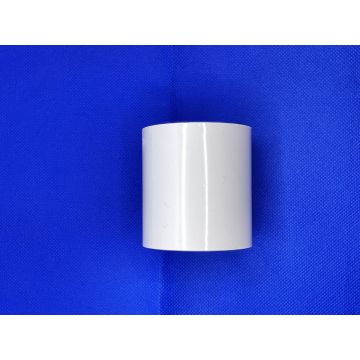 1 1/4" White Waste Straight Connector