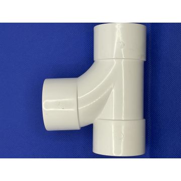 1 1/2" White Waste Tee 91.5 Degree