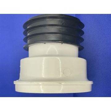 4" Straight Pan Connector