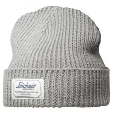 Snickers ARW Fisherman Beanie - Grey One Size 