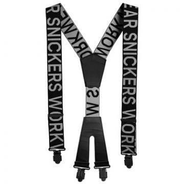 Snickers Logo Braces One Size