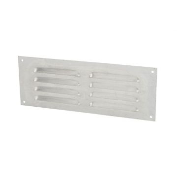 Plain Aluminium Louvre Vent 9 x 3" Il93pa
