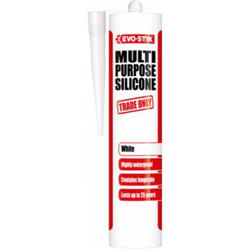 Evo-Stik Multi-Purpose Silicone Sealant White