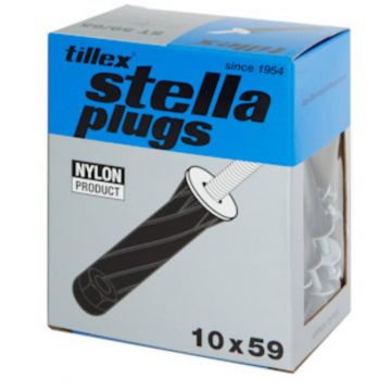 Tillex Stella Black Pan Pozi 2 10 x 5 x 65mm 25/box