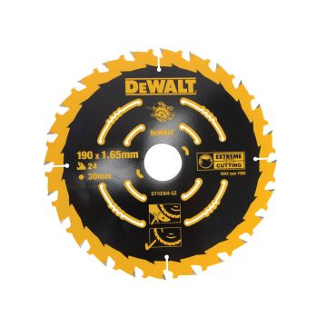DeWalt Corded Extreme Framing Blade 190 x 30 x 24t