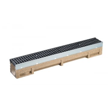 Galco Kc100 Polymer Concrete Channel comes with Polymide Grating C250