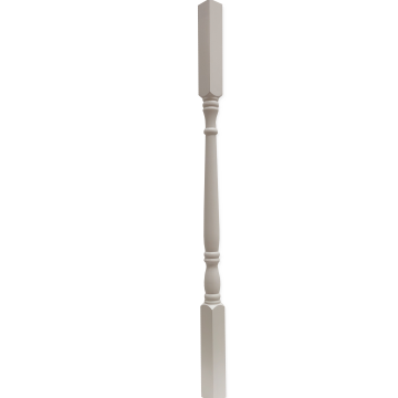 Ps02a Achill Primed Plain Turned Spindle 1100mm x 41mm x 41mm
