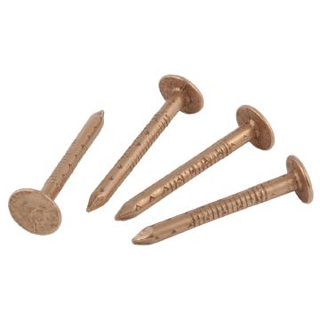 50 x 3.35mm Copper Clout Nails 1000/box