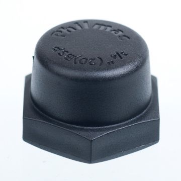 Philmac BSP Single Panel Threaded Fitting 3/4in Female Blank Cap