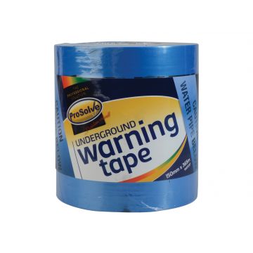 Underground Warning Tape - Water Pipe Below - 150mm x 365m