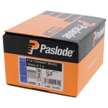 Paslode Straight Brad Nails 50mm 2000+2 Im65