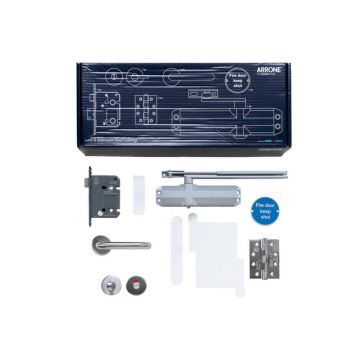 Arrone Fire Door Kit - B Mer Kit B - for A Bathroom Door
