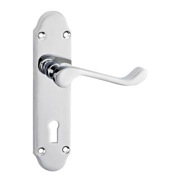 Fortessa Sensi Lockset Vista Satin Chrome