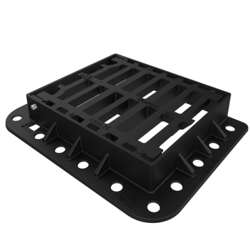 365mm x 310mm Ductile Grate & Frame Lion A112