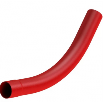 ESB Red Ducting Bend 125mm x 45deg