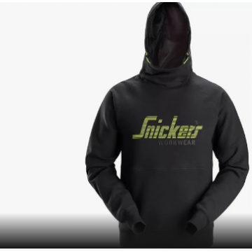 Snickers Logo Hoodie - Black - Size L
