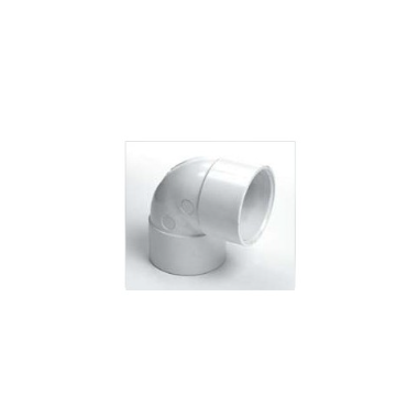 1 1/2" White Waste Elbow 90 Degree