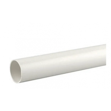 4m x 2in White Waste Pipe Length