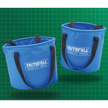 Faithfull 12l & 20l Collapsible Bucket Pack