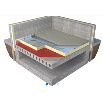Polyiso Under Floor Insulation 2400 x 1200 x 150mm