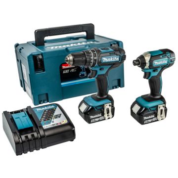 Makita Combi Impact Driver Twin Pack 2 x 5ah